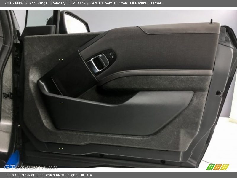 Fluid Black / Tera Dalbergia Brown Full Natural Leather 2016 BMW i3 with Range Extender