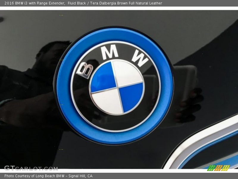 Fluid Black / Tera Dalbergia Brown Full Natural Leather 2016 BMW i3 with Range Extender