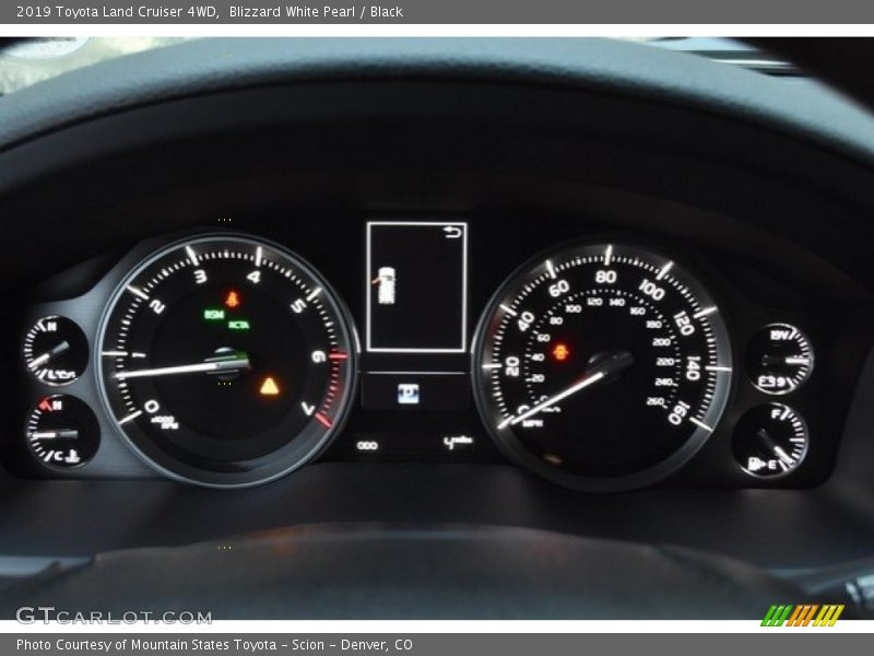  2019 Land Cruiser 4WD 4WD Gauges