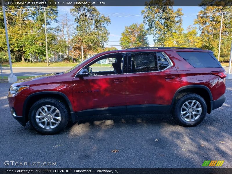 Cajun Red Tintcoat / Jet Black 2019 Chevrolet Traverse LT