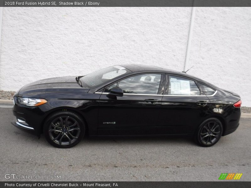 Shadow Black / Ebony 2018 Ford Fusion Hybrid SE