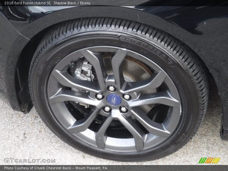 Shadow Black / Ebony 2018 Ford Fusion Hybrid SE