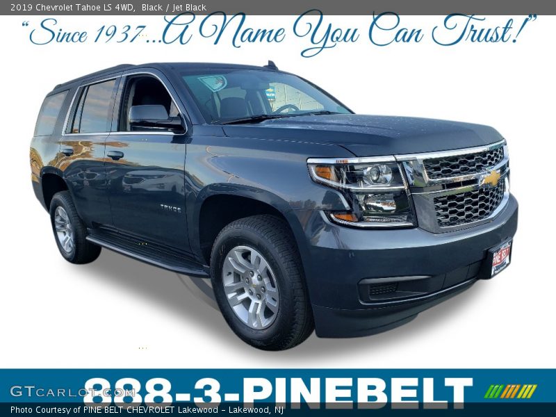 Black / Jet Black 2019 Chevrolet Tahoe LS 4WD