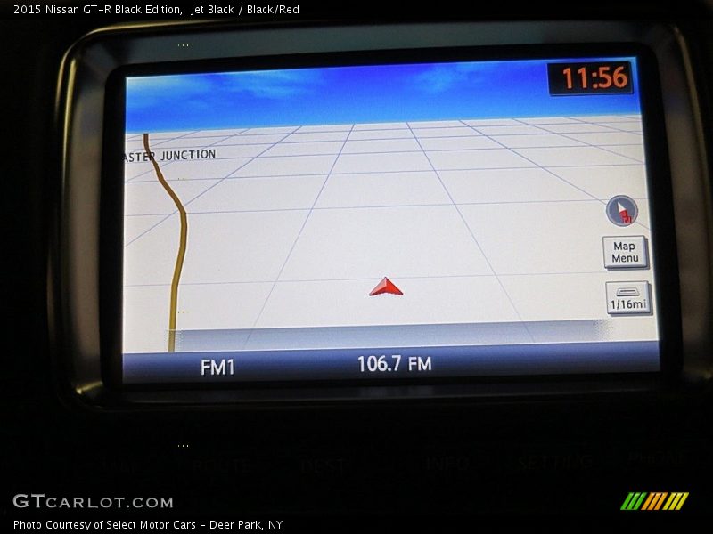 Navigation of 2015 GT-R Black Edition