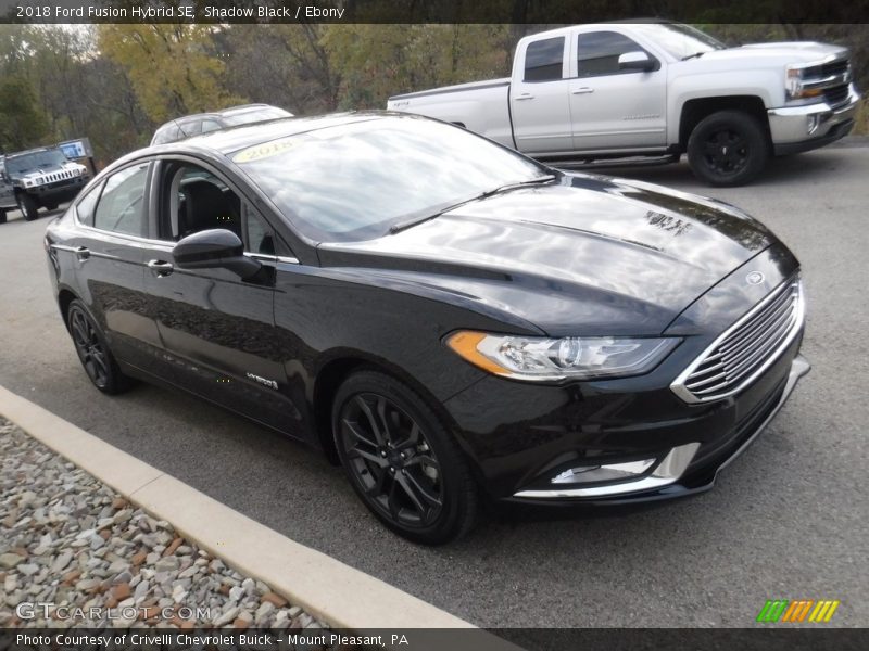 Shadow Black / Ebony 2018 Ford Fusion Hybrid SE