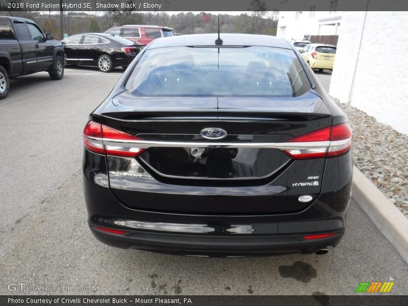Shadow Black / Ebony 2018 Ford Fusion Hybrid SE