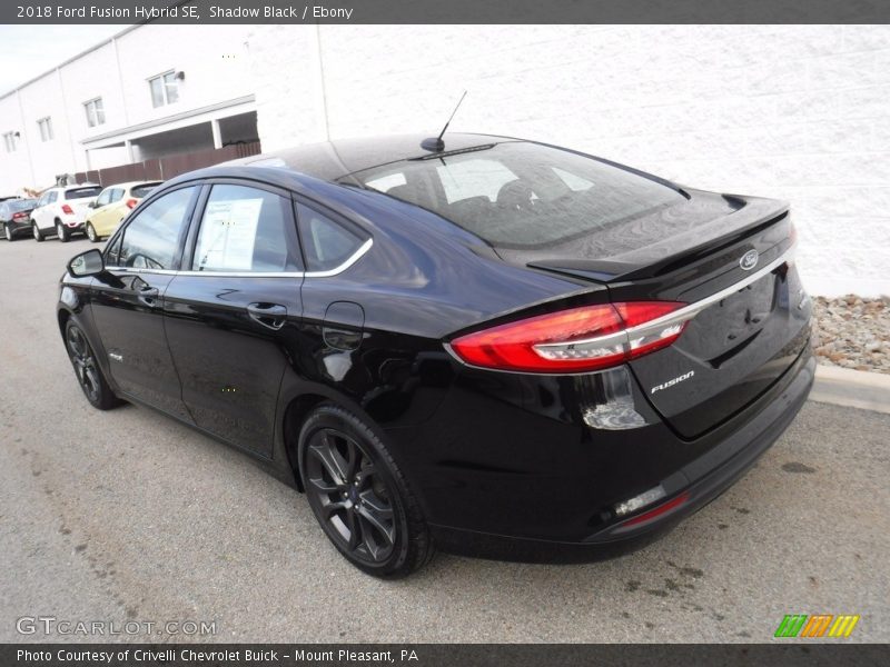 Shadow Black / Ebony 2018 Ford Fusion Hybrid SE