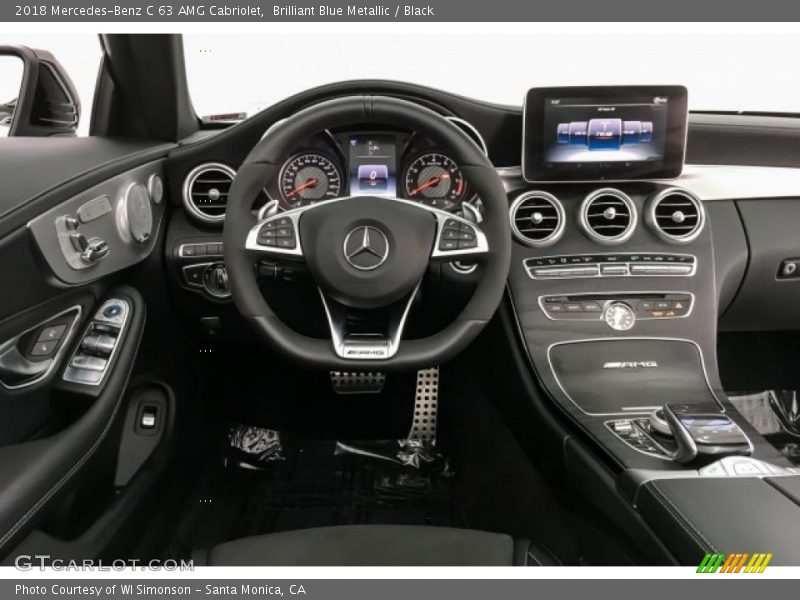Dashboard of 2018 C 63 AMG Cabriolet