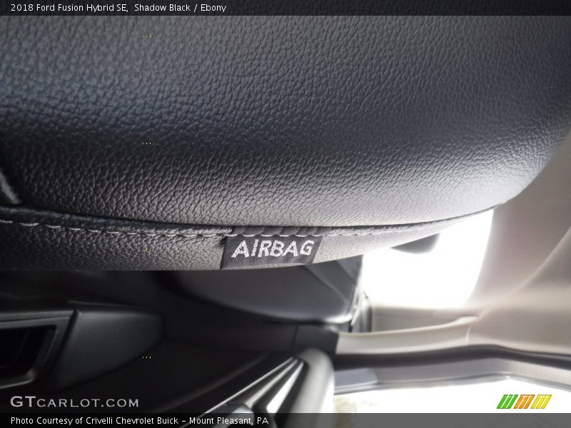 Shadow Black / Ebony 2018 Ford Fusion Hybrid SE