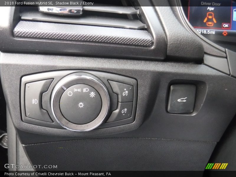 Shadow Black / Ebony 2018 Ford Fusion Hybrid SE