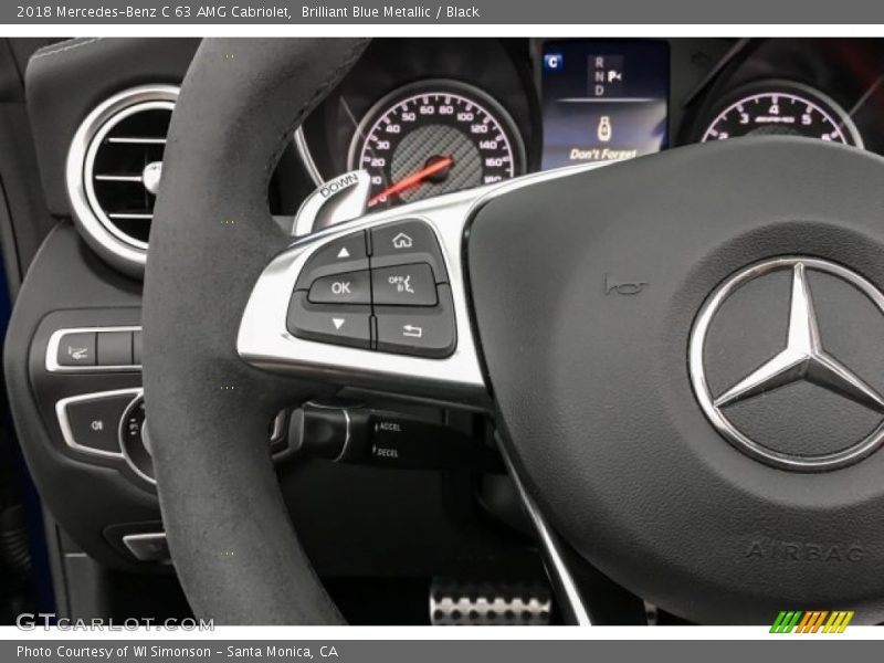  2018 C 63 AMG Cabriolet Steering Wheel