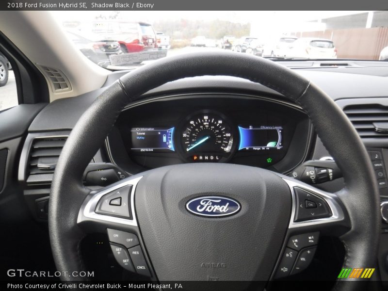 Shadow Black / Ebony 2018 Ford Fusion Hybrid SE