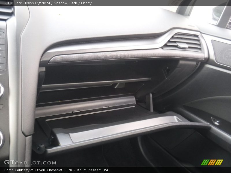 Shadow Black / Ebony 2018 Ford Fusion Hybrid SE