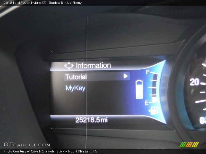 Shadow Black / Ebony 2018 Ford Fusion Hybrid SE