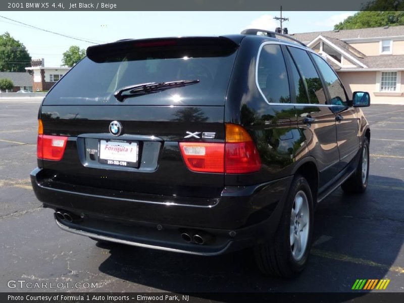 Jet Black / Beige 2001 BMW X5 4.4i