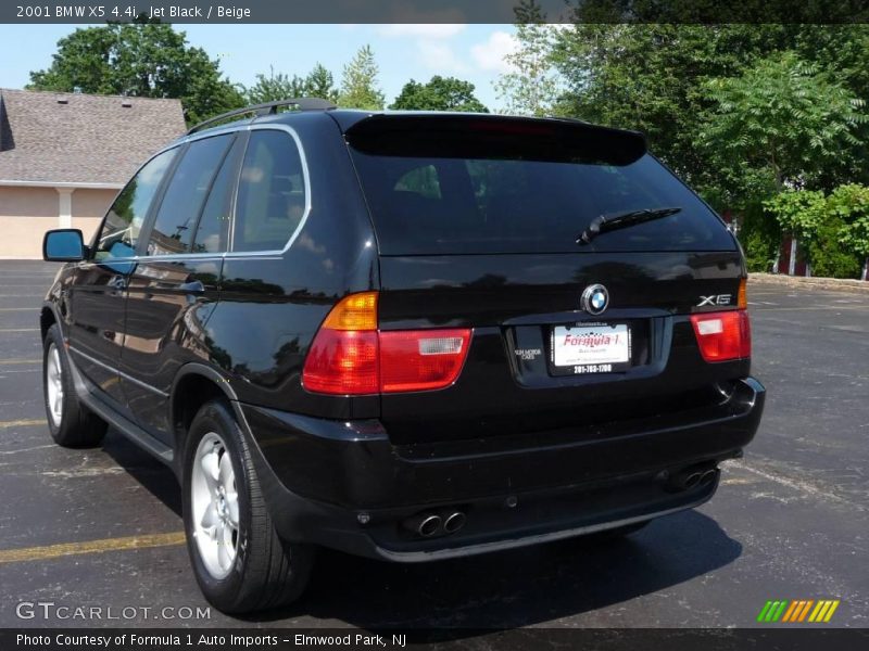 Jet Black / Beige 2001 BMW X5 4.4i