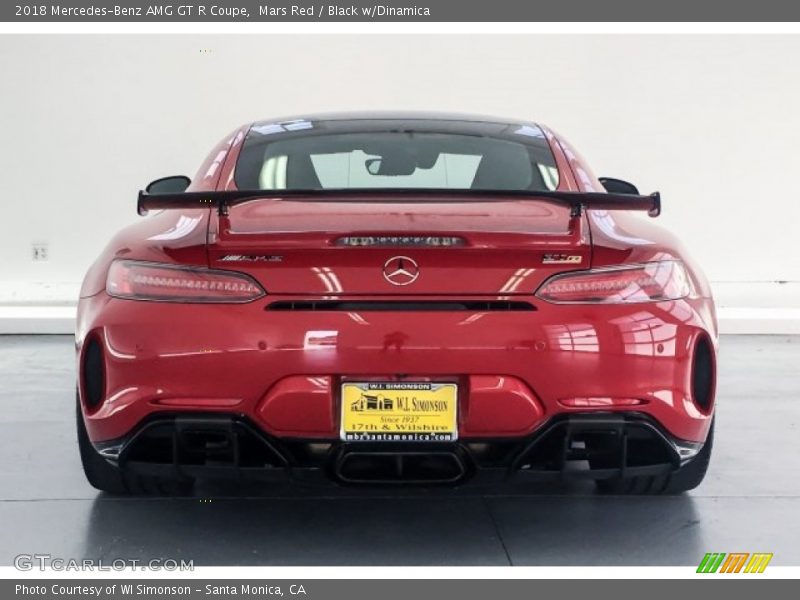 Mars Red / Black w/Dinamica 2018 Mercedes-Benz AMG GT R Coupe