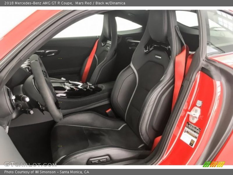 Front Seat of 2018 AMG GT R Coupe