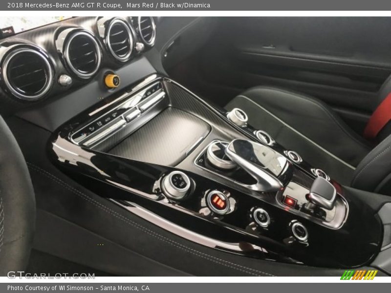 Controls of 2018 AMG GT R Coupe