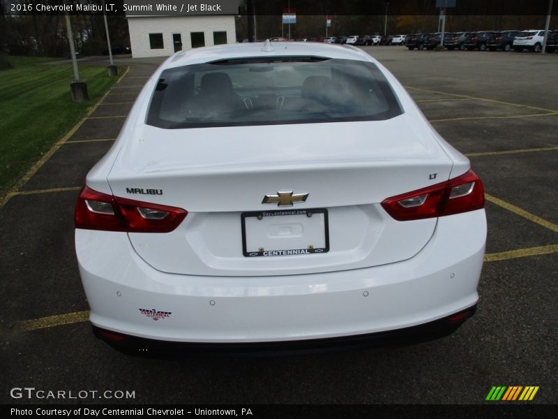 Summit White / Jet Black 2016 Chevrolet Malibu LT