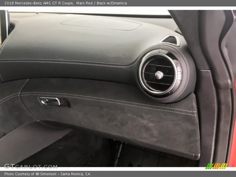 Mars Red / Black w/Dinamica 2018 Mercedes-Benz AMG GT R Coupe