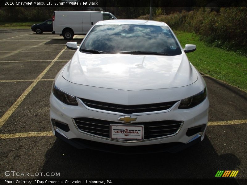 Summit White / Jet Black 2016 Chevrolet Malibu LT