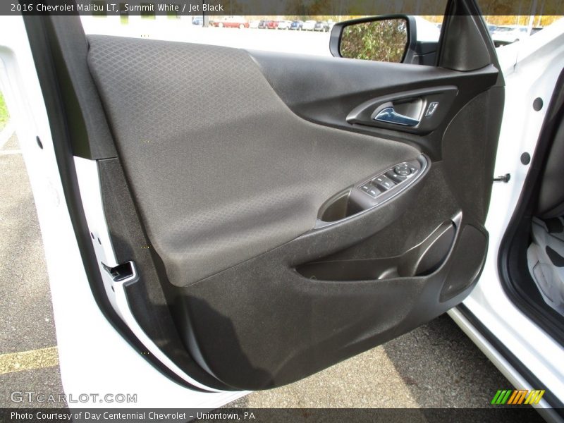Summit White / Jet Black 2016 Chevrolet Malibu LT