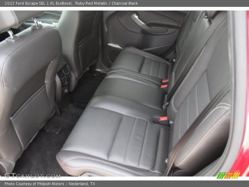 Ruby Red Metallic / Charcoal Black 2013 Ford Escape SEL 1.6L EcoBoost