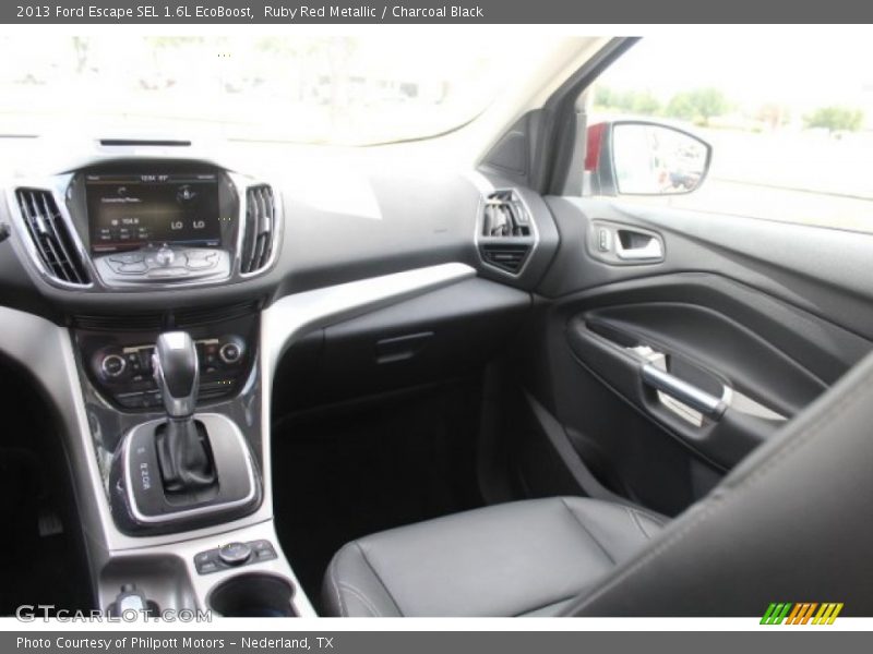 Ruby Red Metallic / Charcoal Black 2013 Ford Escape SEL 1.6L EcoBoost