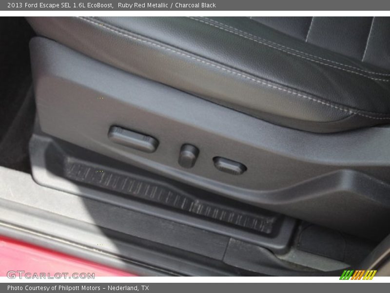 Ruby Red Metallic / Charcoal Black 2013 Ford Escape SEL 1.6L EcoBoost