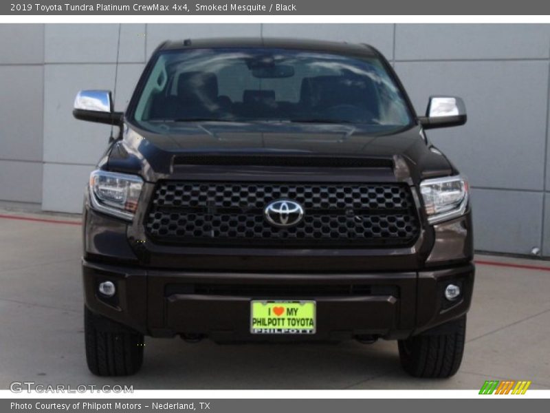 Smoked Mesquite / Black 2019 Toyota Tundra Platinum CrewMax 4x4