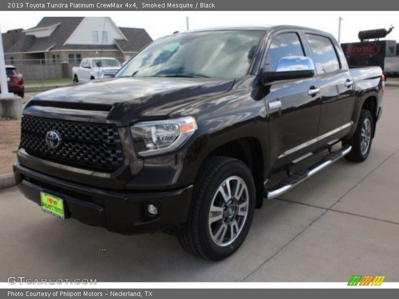 Smoked Mesquite / Black 2019 Toyota Tundra Platinum CrewMax 4x4