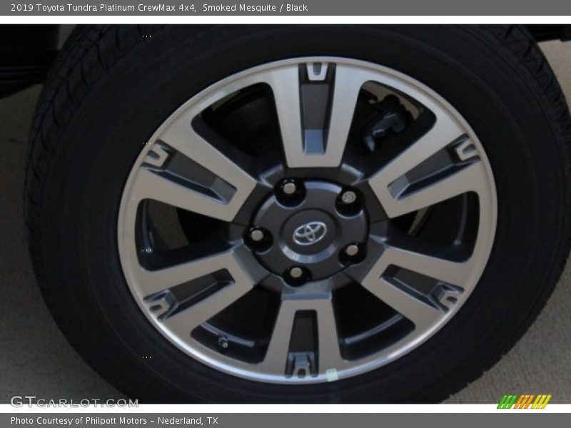 Smoked Mesquite / Black 2019 Toyota Tundra Platinum CrewMax 4x4