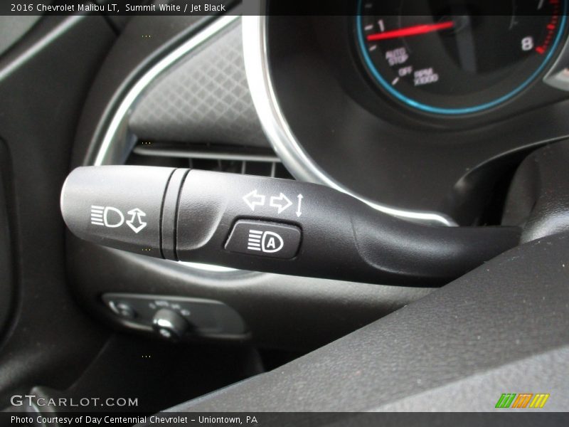 Summit White / Jet Black 2016 Chevrolet Malibu LT