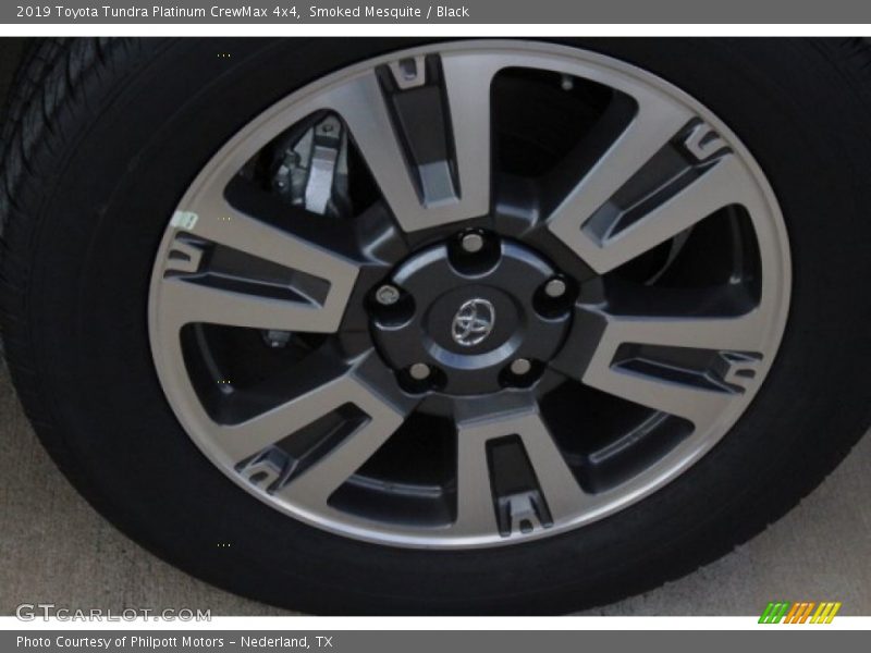 Smoked Mesquite / Black 2019 Toyota Tundra Platinum CrewMax 4x4