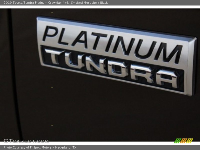 Smoked Mesquite / Black 2019 Toyota Tundra Platinum CrewMax 4x4