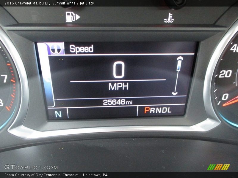 Summit White / Jet Black 2016 Chevrolet Malibu LT