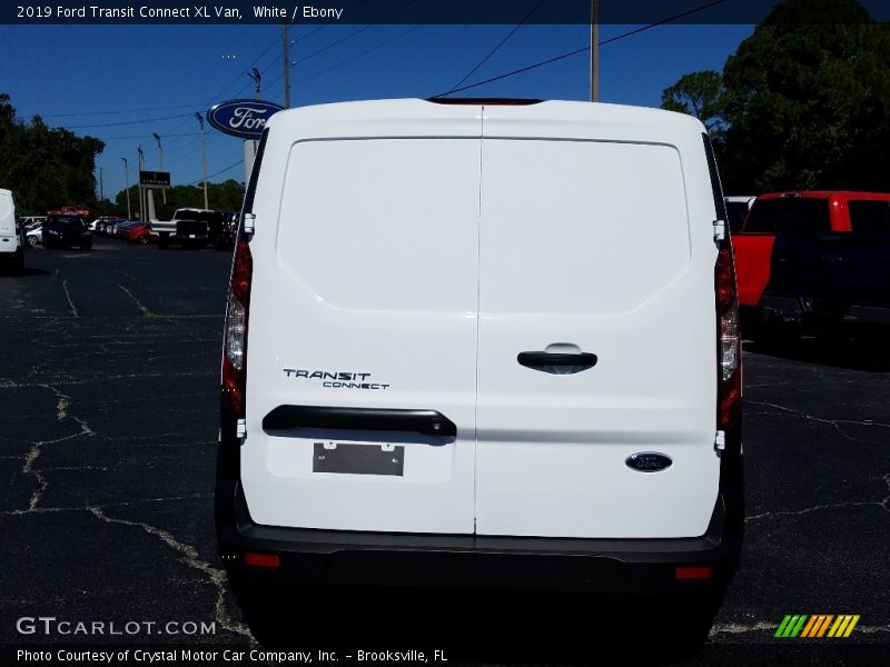 White / Ebony 2019 Ford Transit Connect XL Van
