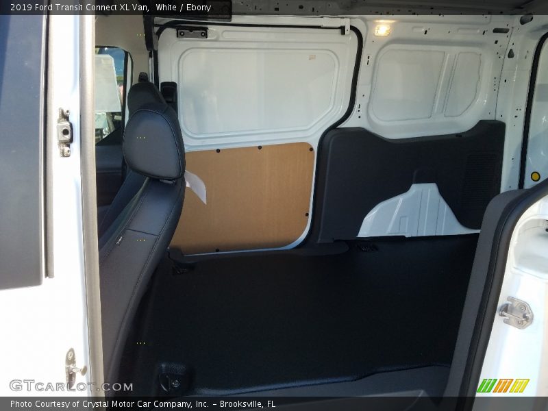 White / Ebony 2019 Ford Transit Connect XL Van