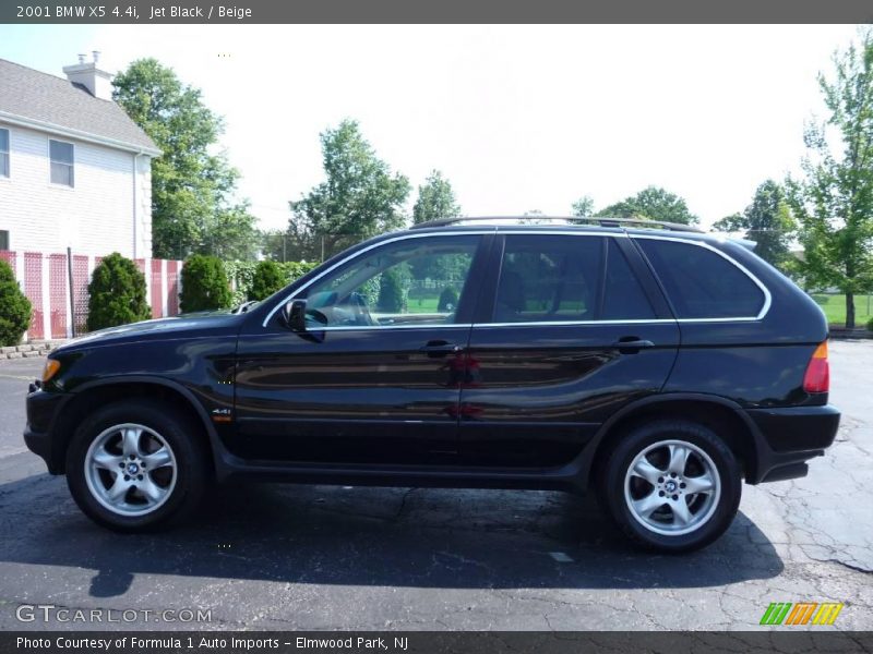 Jet Black / Beige 2001 BMW X5 4.4i