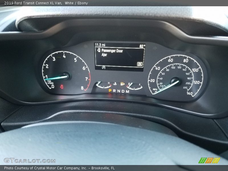 White / Ebony 2019 Ford Transit Connect XL Van
