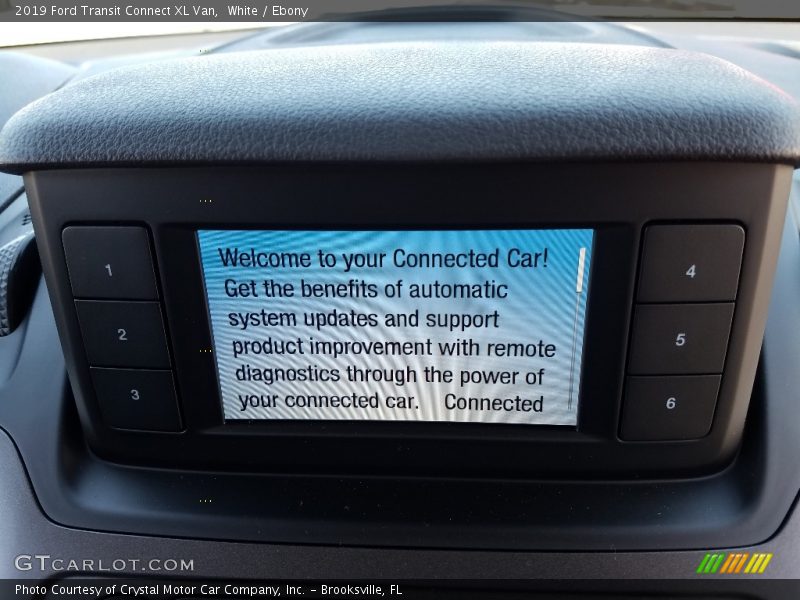 White / Ebony 2019 Ford Transit Connect XL Van
