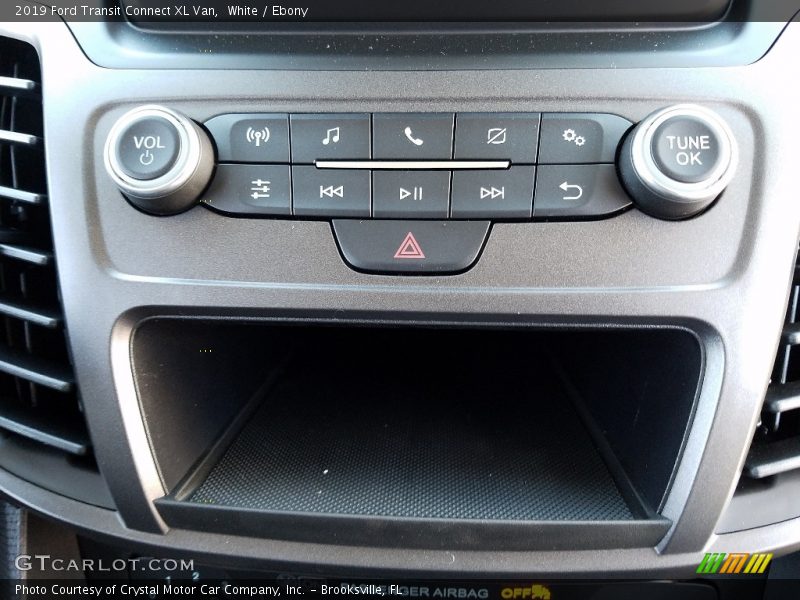 White / Ebony 2019 Ford Transit Connect XL Van