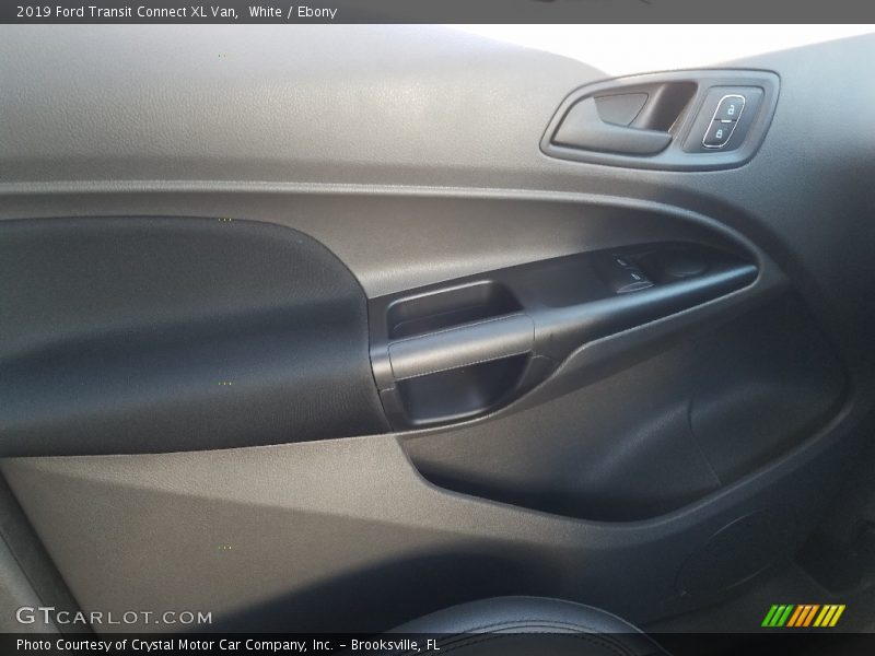 White / Ebony 2019 Ford Transit Connect XL Van