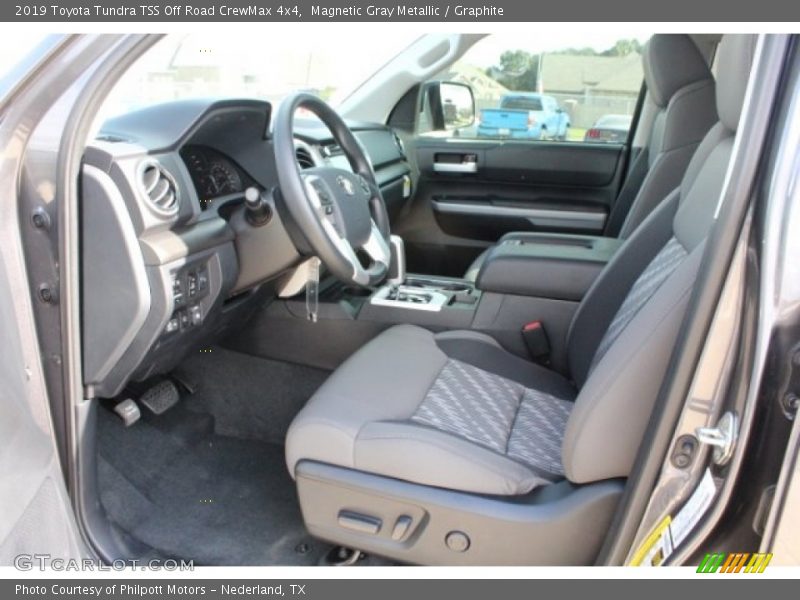 Front Seat of 2019 Tundra TSS Off Road CrewMax 4x4