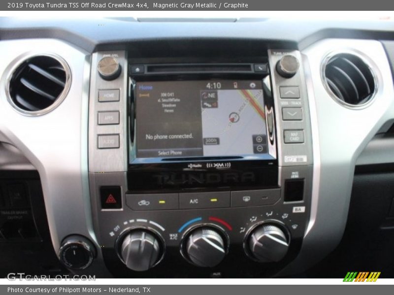 Controls of 2019 Tundra TSS Off Road CrewMax 4x4