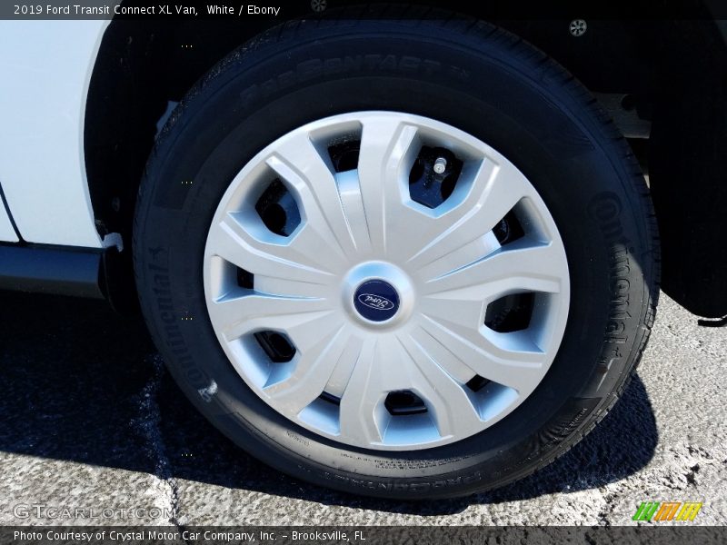 White / Ebony 2019 Ford Transit Connect XL Van