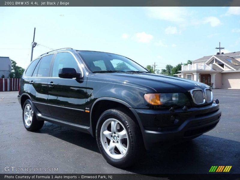 Jet Black / Beige 2001 BMW X5 4.4i