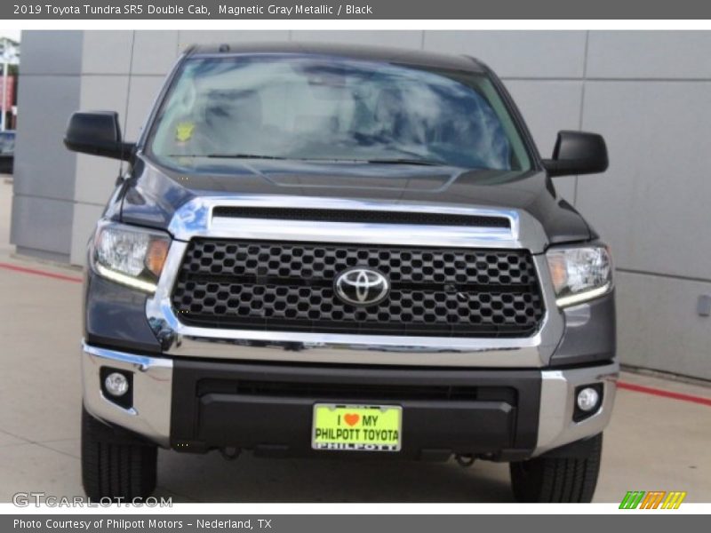 Magnetic Gray Metallic / Black 2019 Toyota Tundra SR5 Double Cab