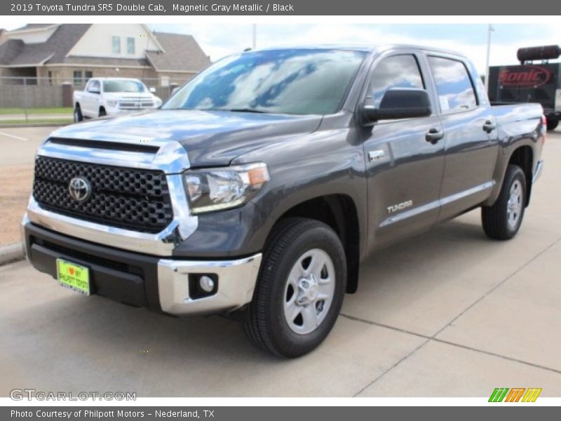 Magnetic Gray Metallic / Black 2019 Toyota Tundra SR5 Double Cab